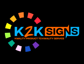 K2K SIGNS logo design by IrvanB