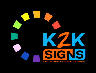 K2K SIGNS logo design by IrvanB