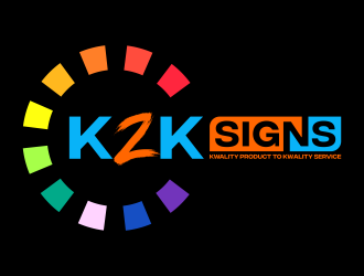 K2K SIGNS logo design by IrvanB