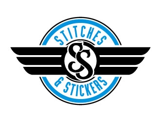 Stitches & Stickers logo design by daywalker