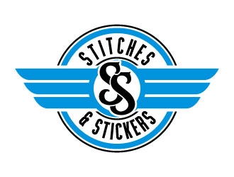 Stitches & Stickers logo design by daywalker