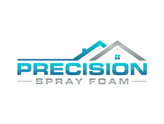Precision Spray Foam  logo design by ndaru