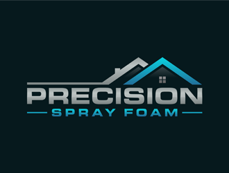 Precision Spray Foam  logo design by ndaru