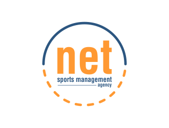 Net Sports Management logo design by done