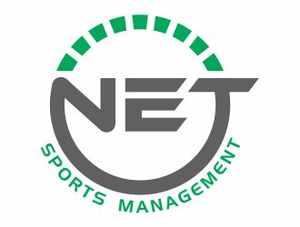 Net Sports Management logo design by up2date