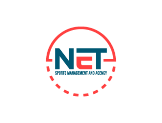 Net Sports Management logo design by denfransko