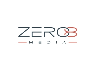 Zero 8 Media logo design by GemahRipah