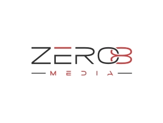 Zero 8 Media logo design by GemahRipah