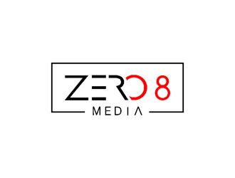 Zero 8 Media logo design by coco