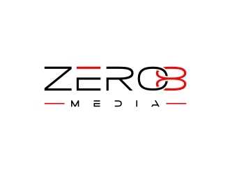 Zero 8 Media logo design by GemahRipah