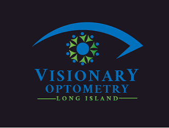 Visionary Optometry of Long Island logo design by LogoMonkey