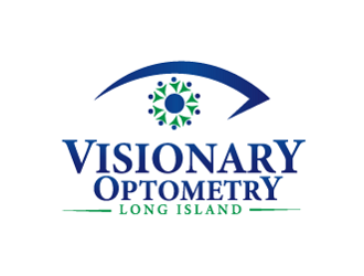 Visionary Optometry of Long Island logo design by LogoMonkey