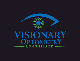 Visionary Optometry of Long Island logo design by LogoMonkey