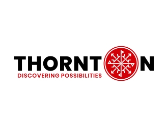 THORNTON - Discovering Possibilities logo design by Mbezz