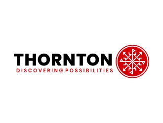 THORNTON - Discovering Possibilities logo design by Mbezz