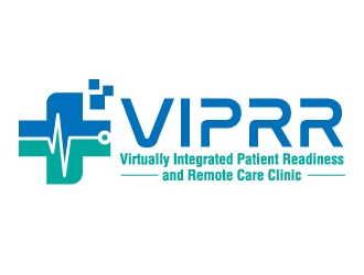 Virtually Integrated Patient Readiness and Remote Care (VIPRR) Clinic logo design by jaize