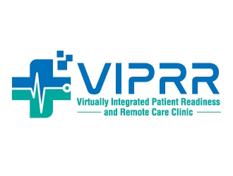 Virtually Integrated Patient Readiness and Remote Care (VIPRR) Clinic logo design by jaize