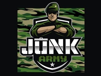 Junk Army logo design by gilkkj