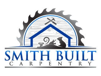 Smith Built Carpentry logo design by daywalker