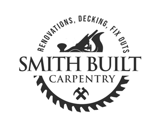 Smith Built Carpentry logo design by kunejo