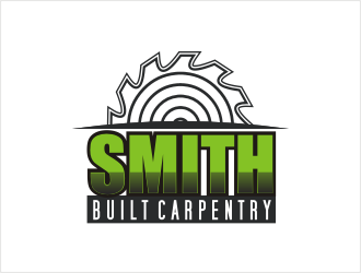 Smith Built Carpentry logo design by bunda_shaquilla
