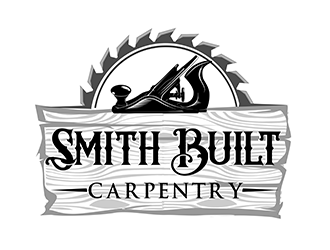 Smith Built Carpentry logo design by 3Dlogos