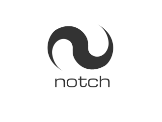 Notch logo design by Rossee