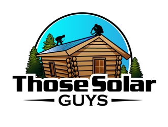 Those Solar Guys logo design by DreamLogoDesign