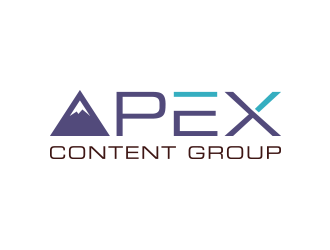 Apex Content Group logo design by keylogo