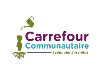 Carrefour communautaire -Sépanouir ensemble logo design by GemahRipah