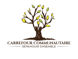 Carrefour communautaire -Sépanouir ensemble logo design by schiena
