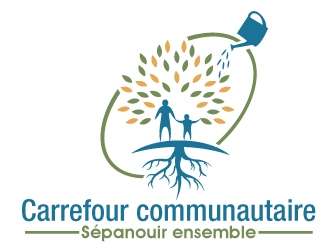 Carrefour communautaire -Sépanouir ensemble logo design by PMG