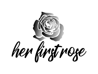 Her First Rose logo design by JessicaLopes