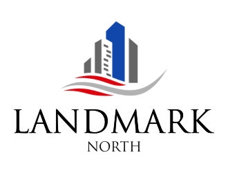 Landmark North logo design by jetzu