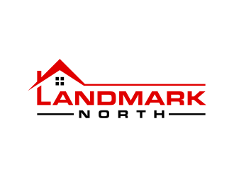 Landmark North logo design by FriZign