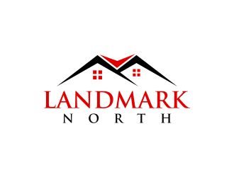 Landmark North logo design by FriZign