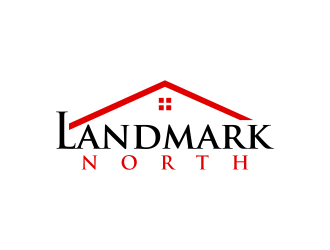 Landmark North logo design by FriZign