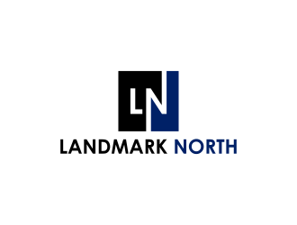 Landmark North logo design by FriZign