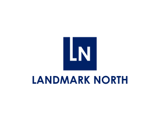 Landmark North logo design by FriZign