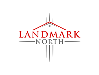 Landmark North logo design by johana