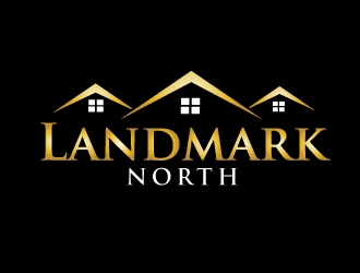 Landmark North logo design by ElonStark
