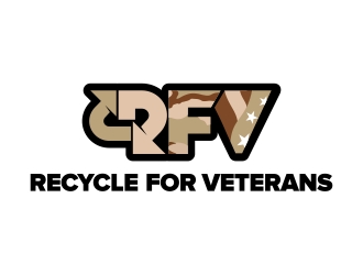 Recycle For Veterans (RFV) logo design by sgt.trigger