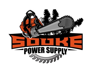 Sooke power supply logo design by DreamLogoDesign