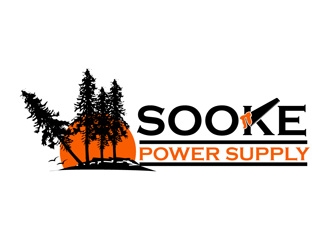 Sooke power supply logo design by DreamLogoDesign