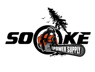Sooke power supply logo design by DreamLogoDesign