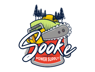 Sooke power supply logo design by ramapea