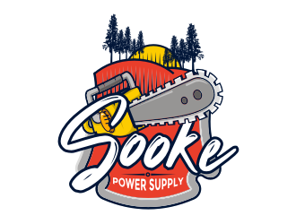 Sooke power supply logo design by ramapea