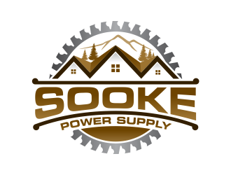 Sooke power supply logo design by mutafailan