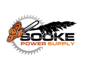 Sooke power supply logo design by REDCROW