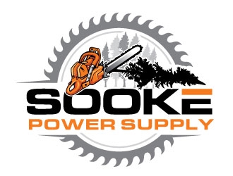 Sooke power supply logo design by REDCROW